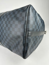 Load image into Gallery viewer, Louis Vuitton Keepall 55 Bandoliere Damier Cobalt