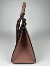 Load image into Gallery viewer, Gucci Marmont Calfskin Mini GG Top Handle Porcelain Rose