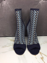 Load image into Gallery viewer, Gianvitto Rossi Knit Open Toe Sock Boot Size 38EU