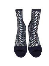 Load image into Gallery viewer, Gianvitto Rossi Knit Open Toe Sock Boot Size 38EU