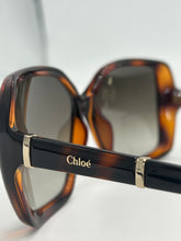 Load image into Gallery viewer, Chloe CE680S Oversized Square Sunglasses tortoise