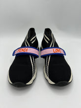 Load image into Gallery viewer, Fendi Rockoko Fendi Love Sneaker Navy/pink Size 36EU