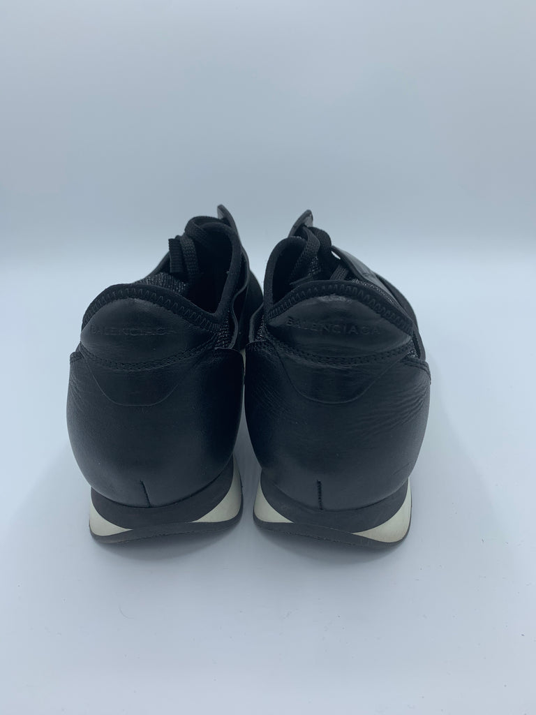 Balenciaga race runner sneakers Black & Sparkly EU 40