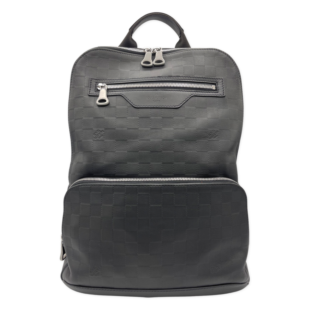 louis vuitton checkered backpack black crossbody Louis Vuitton Damier Infini Leather Onyx Avenue Backpack – Sacdelux