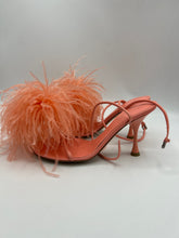 Load image into Gallery viewer, Bottega Veneta Feather Dot Sandal Flamingo size 36EU