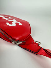Load image into Gallery viewer, Louis Vuitton x Supreme BumBag Red Epi Leather