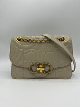 Load image into Gallery viewer, Salvatore Ferragamo Quilted Gancini Flap Bag Peony
