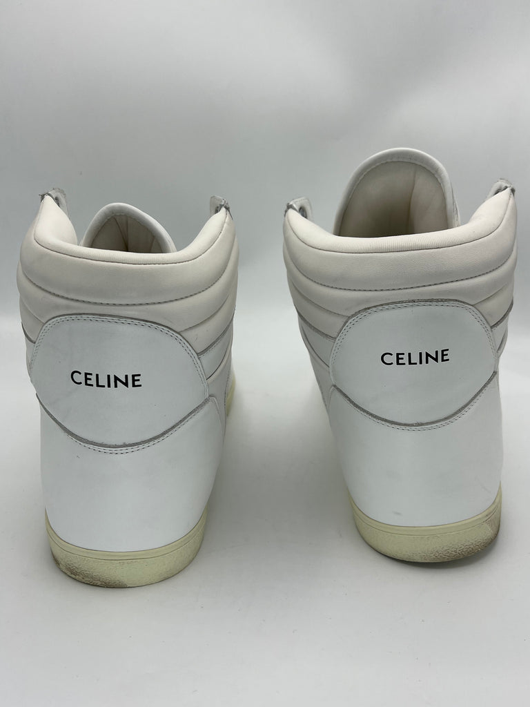 Celine Break High Top Sneakers White Size 45EU