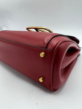 Load image into Gallery viewer, Valentino Garavani Small Rockstud Alcove Grainy Calfskin Red/Rouge Pur