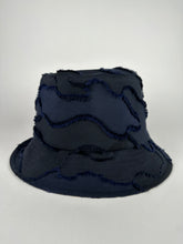 Load image into Gallery viewer, Dior Unisex Camouflage/ Oblique Brim Bucket Hat Navy