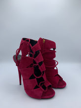 Load image into Gallery viewer, Giuseppe Zanotti Red Lace up Pumps size 38