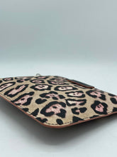 Load image into Gallery viewer, Givenchy Leopard Print Pouch Beige/Pink/Black