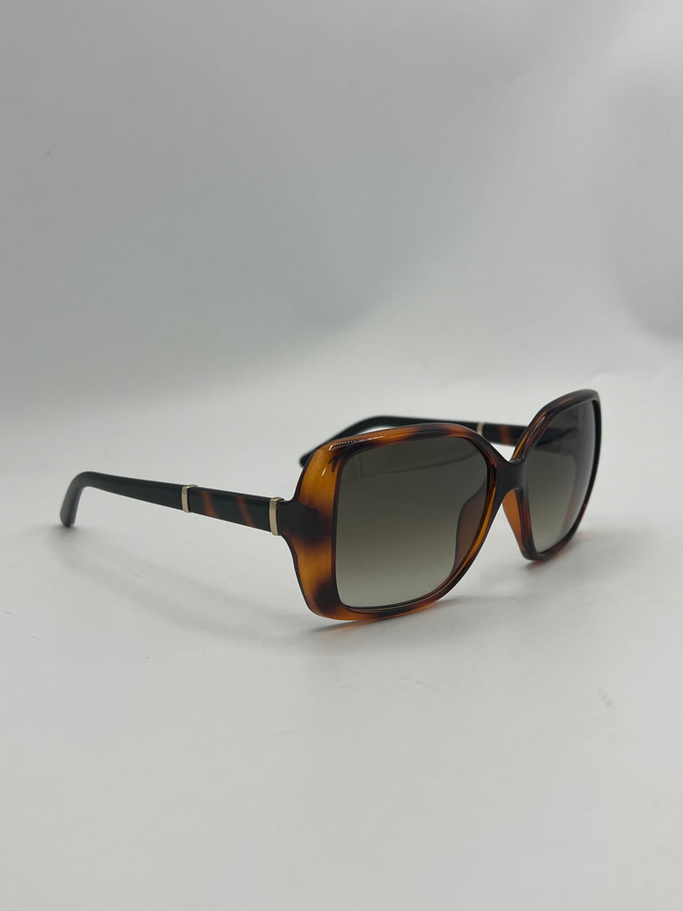 Chloe CE680S Oversized Square Sunglasses tortoise