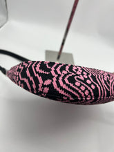 Load image into Gallery viewer, Prada Jacquard Knit and Leather Cleo Shoulder Bag Pink/Black