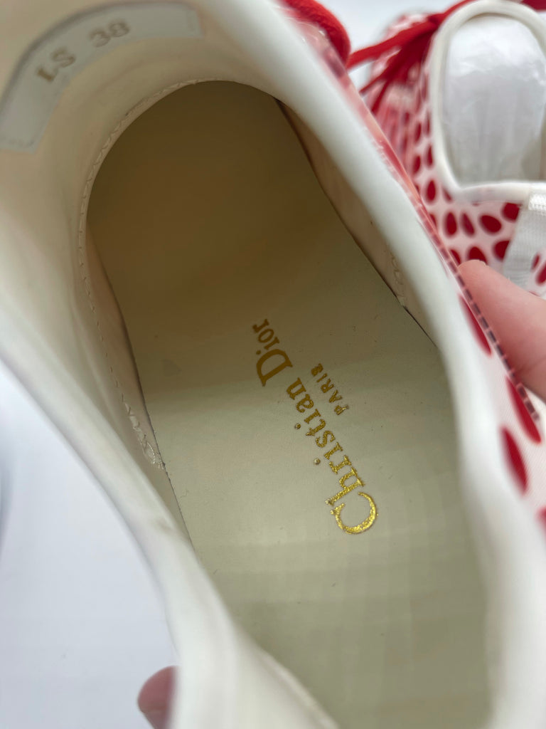 Dior D-Connect Sneaker Dioramour Capsule Size 38