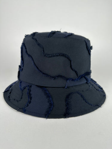 Dior Unisex Camouflage/ Oblique Brim Bucket Hat Navy