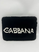 Load image into Gallery viewer, Dolce &amp; Gabbana Cleo Clutch Fur Pouch With White Logo