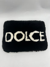 Load image into Gallery viewer, Dolce &amp; Gabbana Cleo Clutch Fur Pouch With White Logo