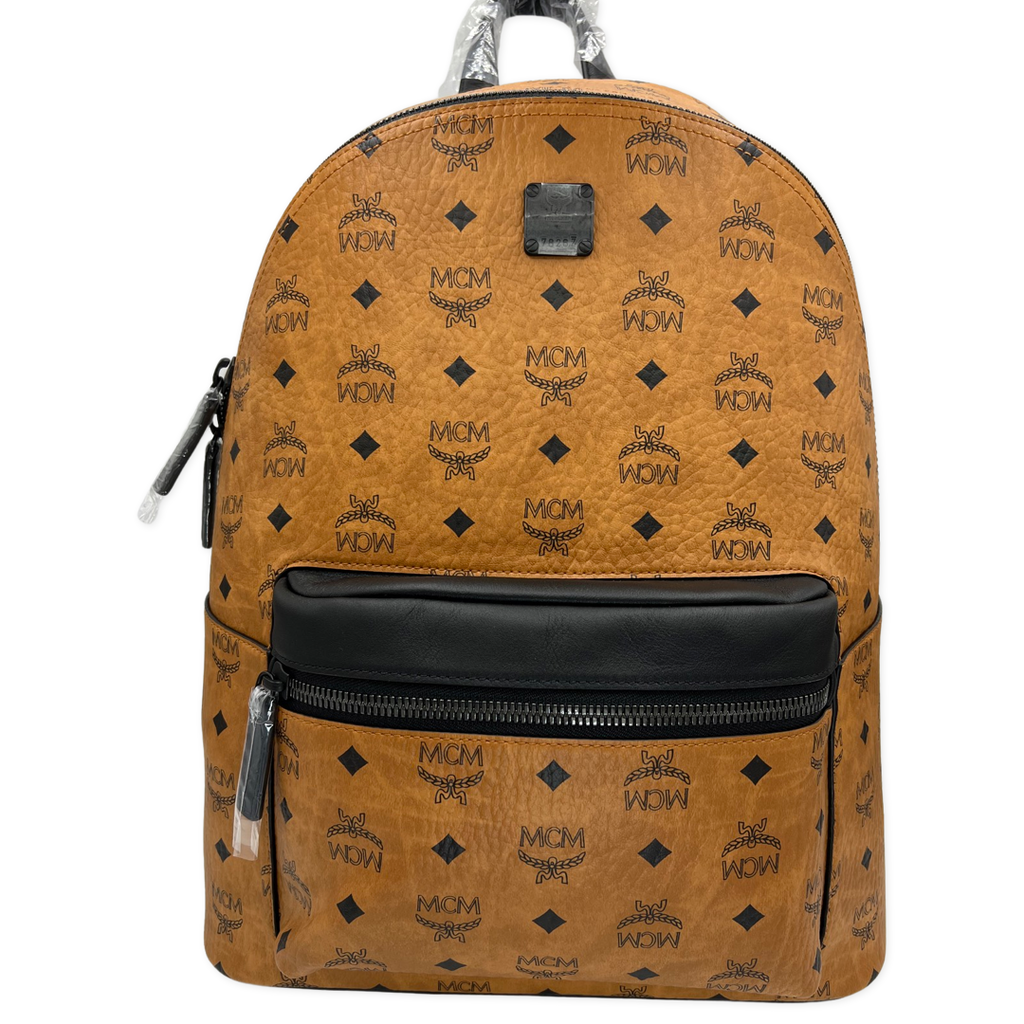 Small Stark Backpack in Visetos Black