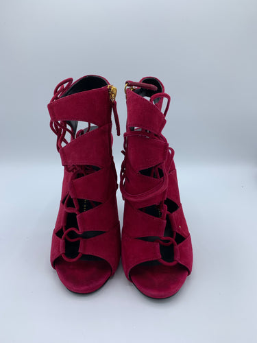 Giuseppe Zanotti Red Lace up Pumps size 38